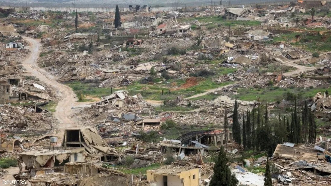 صور فضائية تكشف "محو قرى" في جنوب لبنان